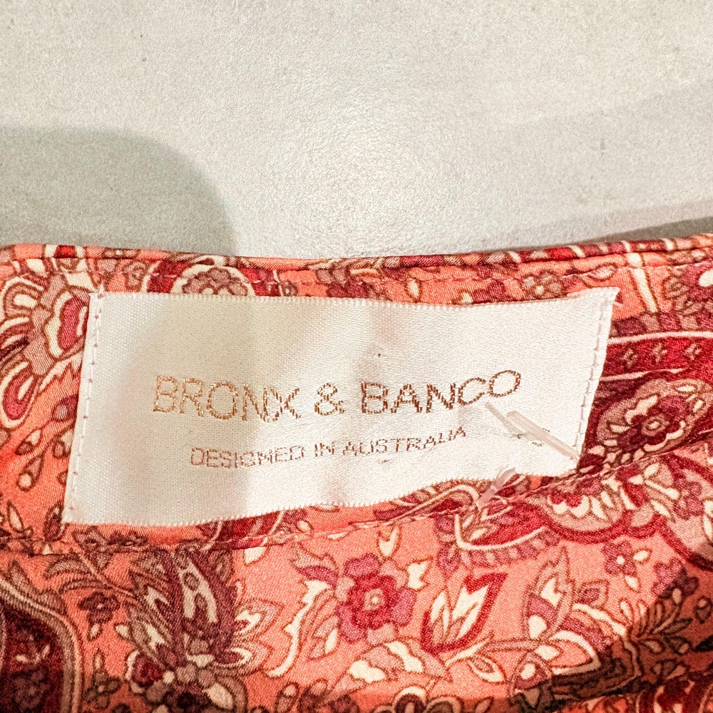 Bronx & Banco.elegant Paisley Print Dress - Picture 4 of 13